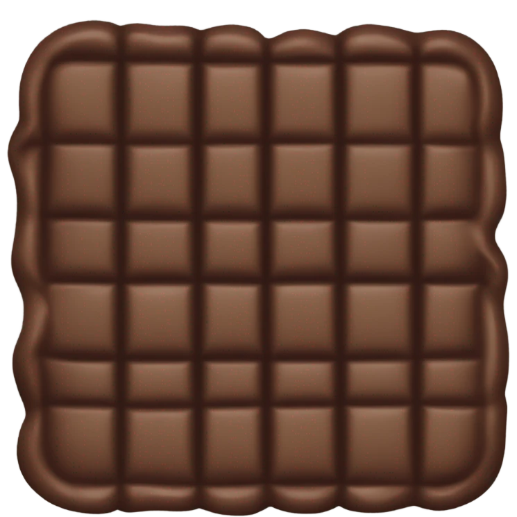 Chocolate croossamt emoji