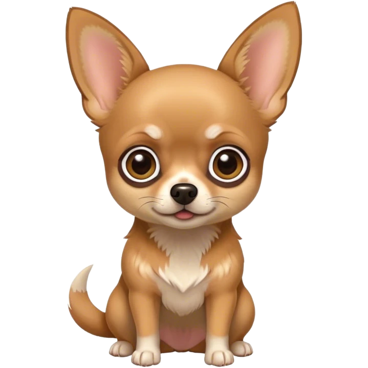 Chihuahua big eyes emoji
