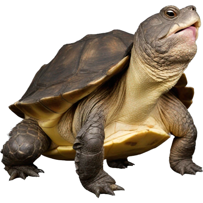 snapping turtle fat emoji