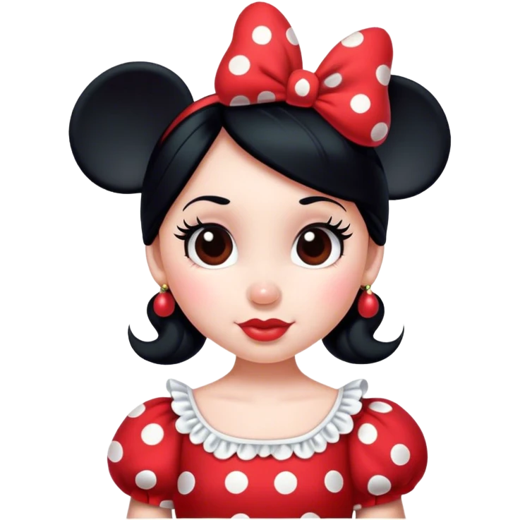 Minnie mouse emoji