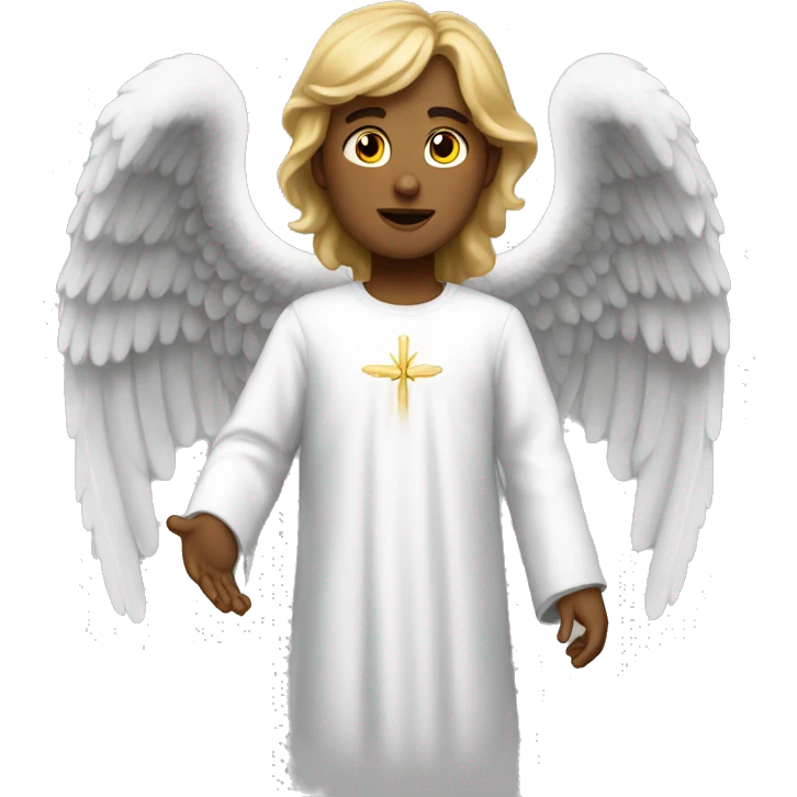 Biblically accurate Angel  emoji