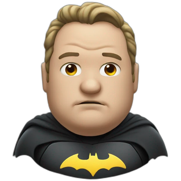 fat batman emoji