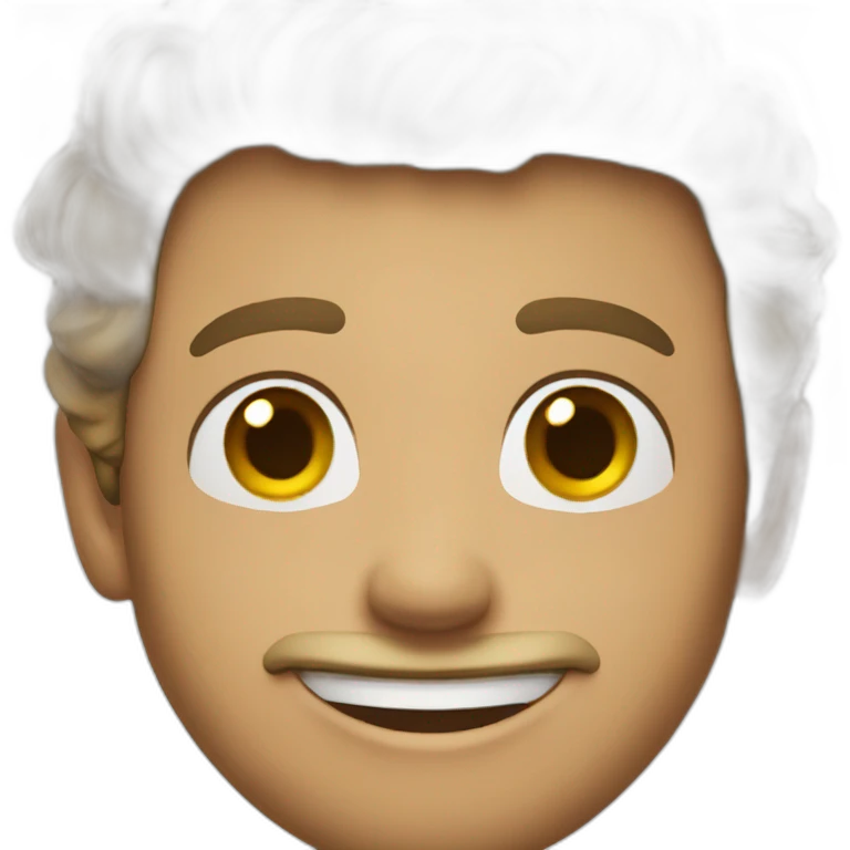 handsome man smiling emoji