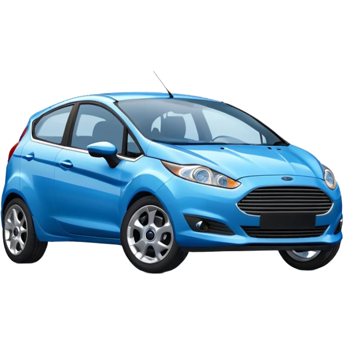 Car Ford fiesta emoji