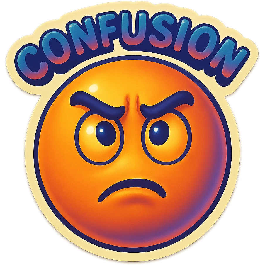 confusion 
 emoji
