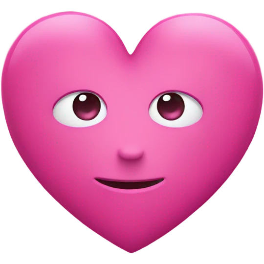 Pink heart emoji