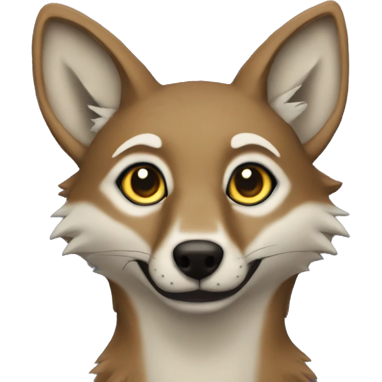 Jackal heart eyes emoji