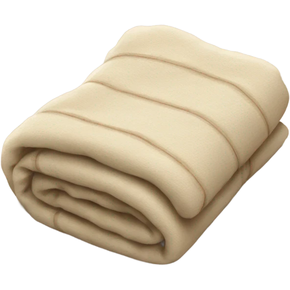 beige blanket bundle emoji