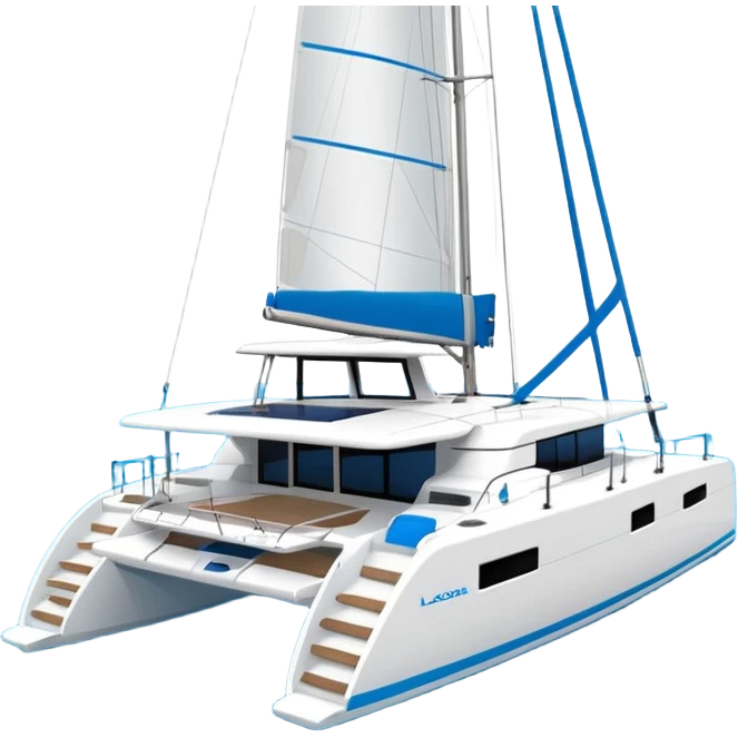 Make me a lagoon 43 catamaran emoji