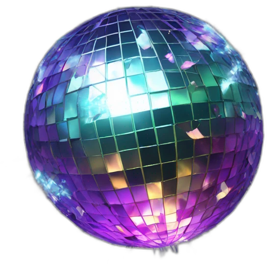 exploding disco ball emoji