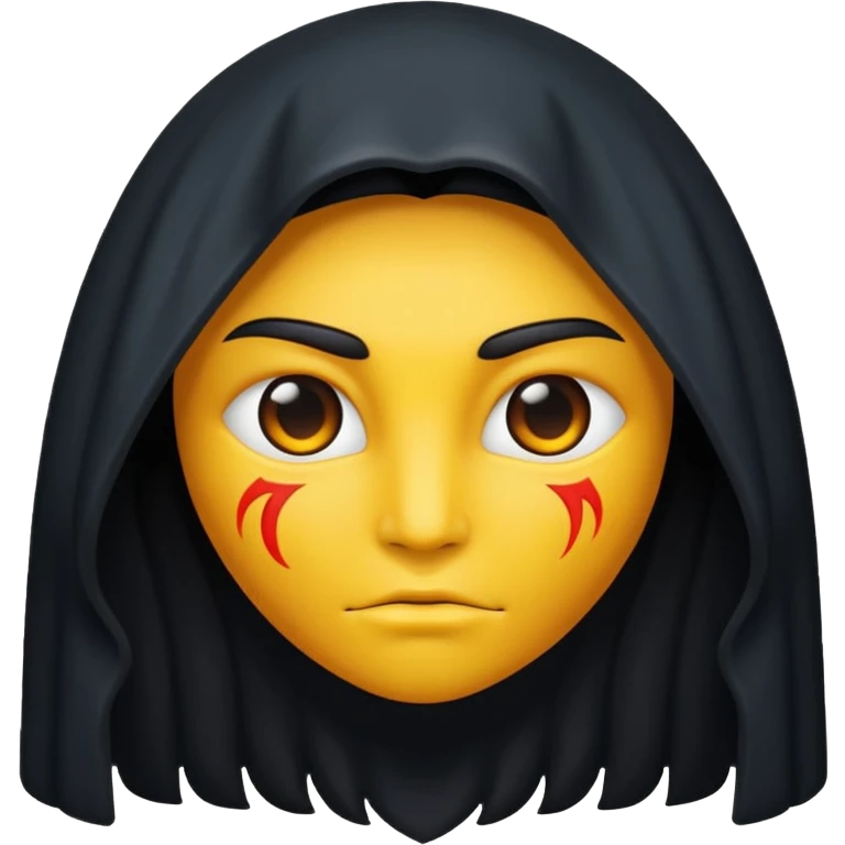 It’s dark it has aura it has a strong ego it represents strength and honor power  emoji