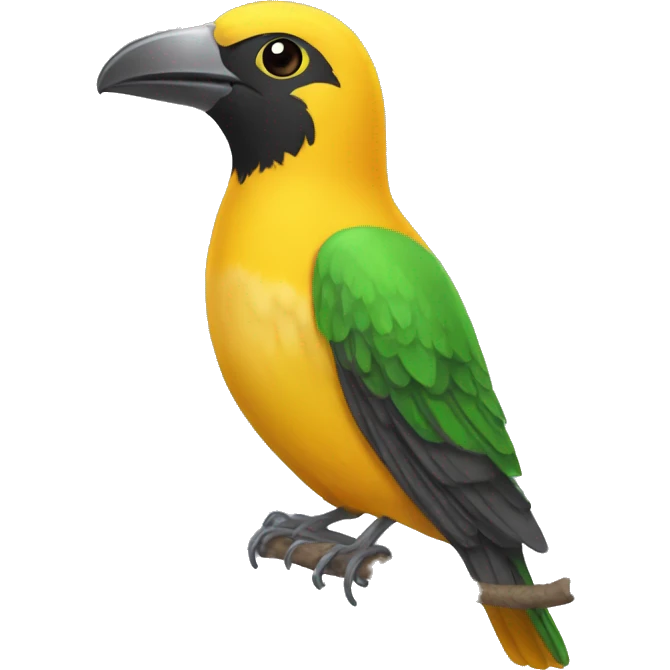 Pájaro barranco  emoji