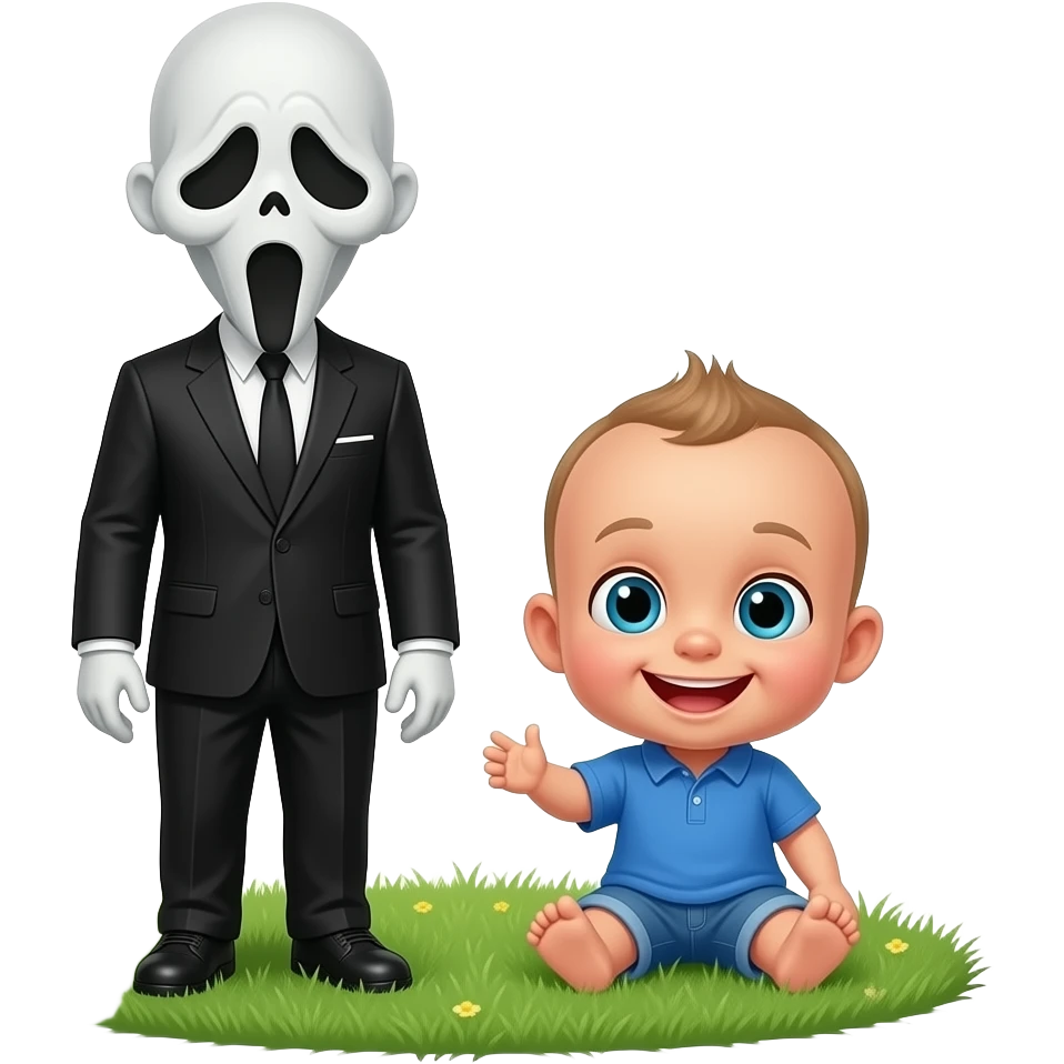 Slenderman e Cocomelon emoji