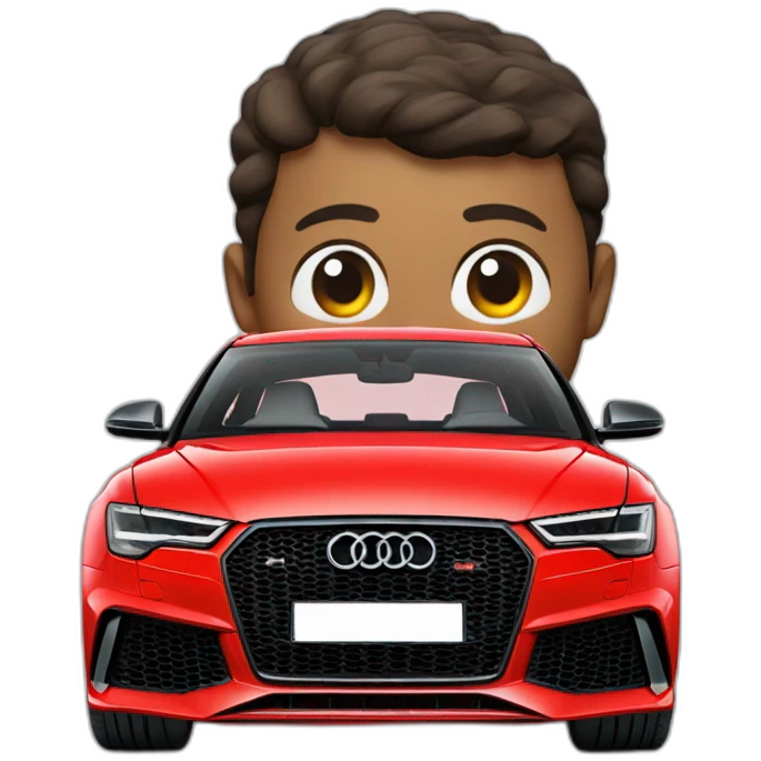 audi rs6 emoji