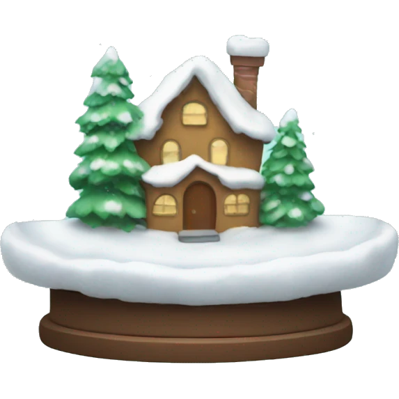 snow globe emoji