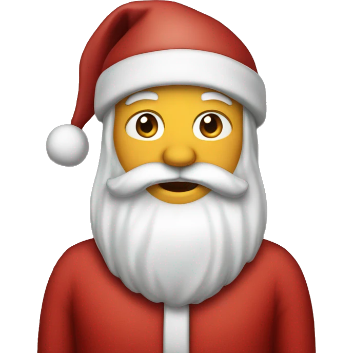Santa emoji