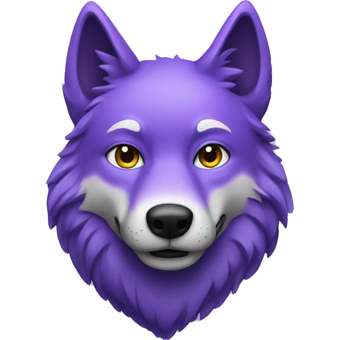 purple wolf emoji