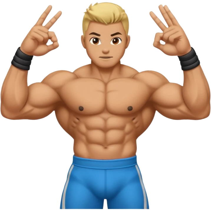 Emoji where sukuna is doing his domain handsign emoji