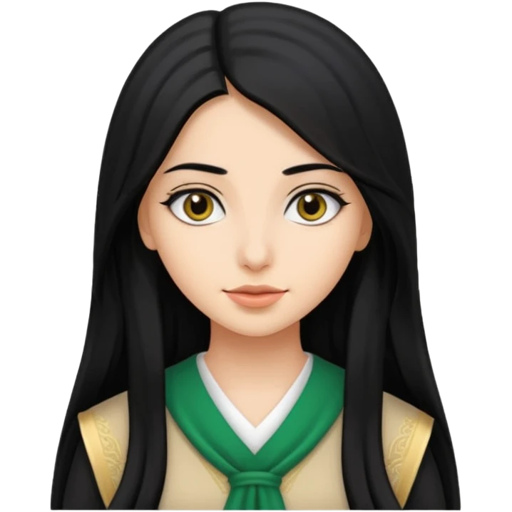 Saudi pretty girl emoji