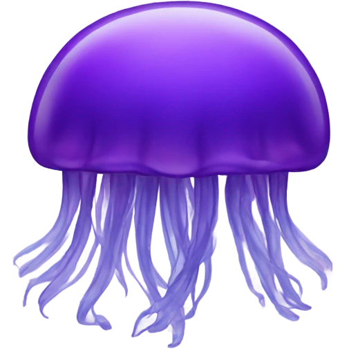 violet jellyfish  emoji