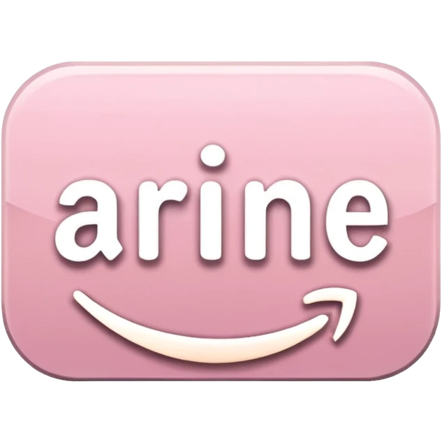amazon prime video aesthetic logo in pastel pink emoji
