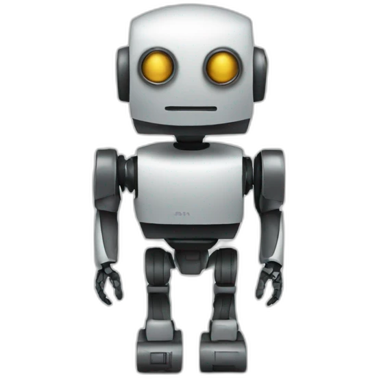 minimalistic robot emoji