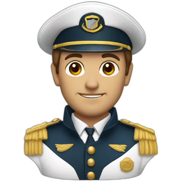 Captain man  emoji