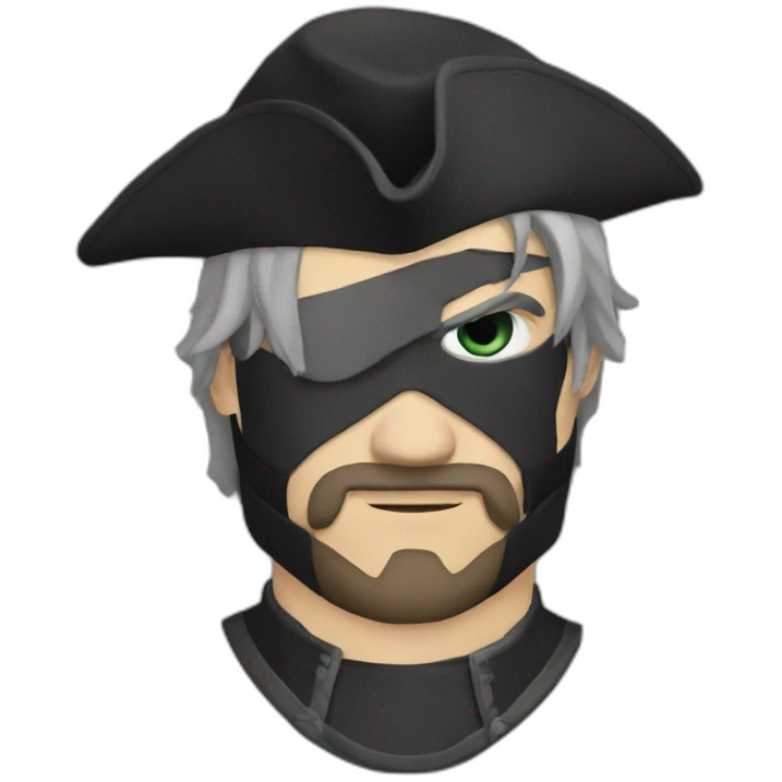 chevalier noir  emoji