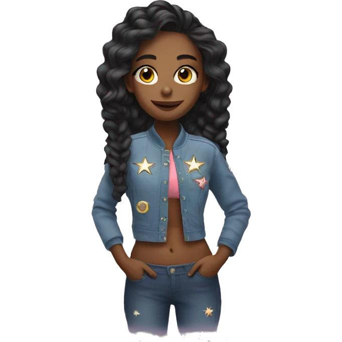 Star girl  emoji