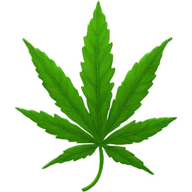 Weed leaf emoji