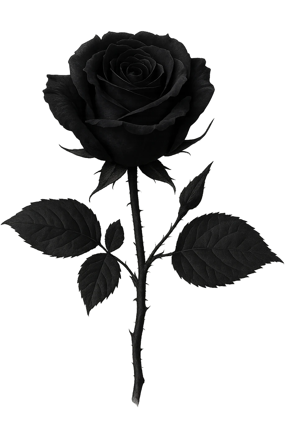 goth flower object remove background    emoji