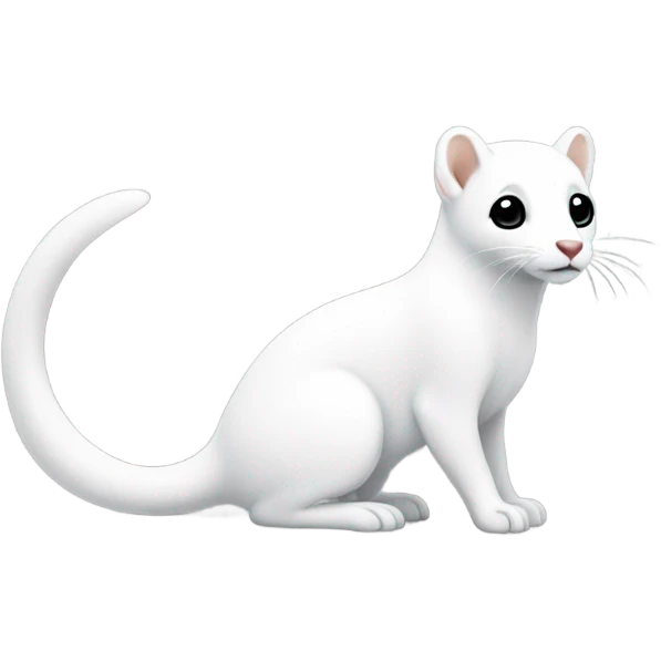 Snow ermine  emoji