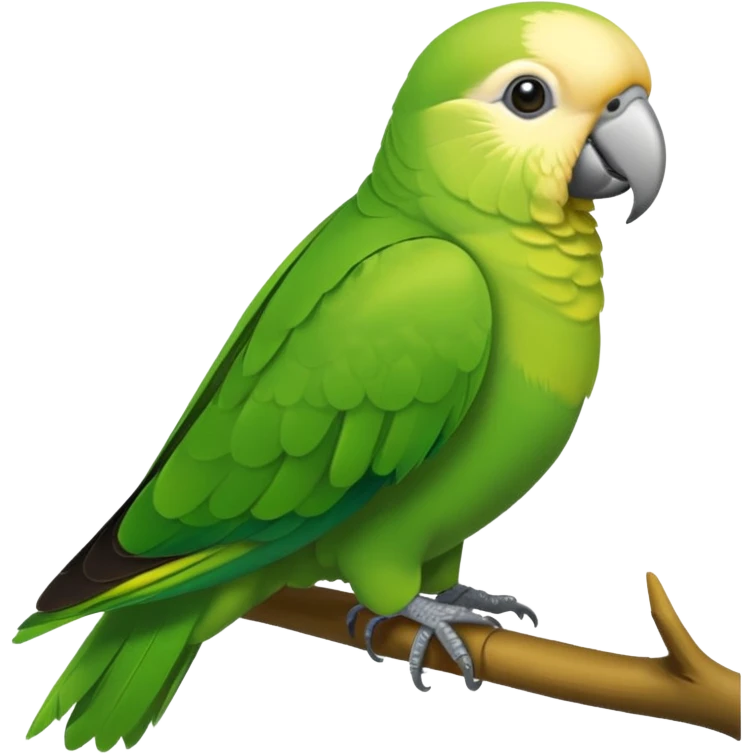 Green Quaker Parrot emoji