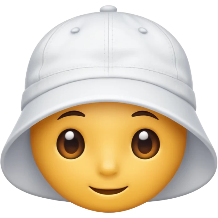 White cap  emoji