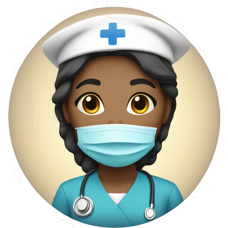 nurse in distress emoji