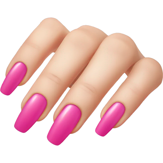 nails with manucure emoji