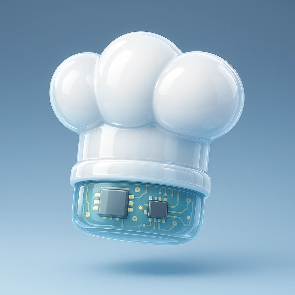 Chef hat white  emoji