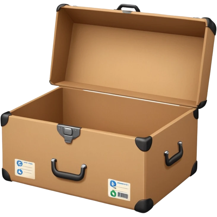 delivery case with the CDEK inscription emoji