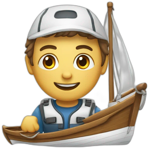 mastu sur un yatch emoji
