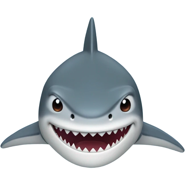 shark with mobile phone emoji