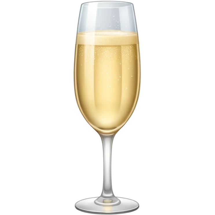 sparkling champagne glass emoji