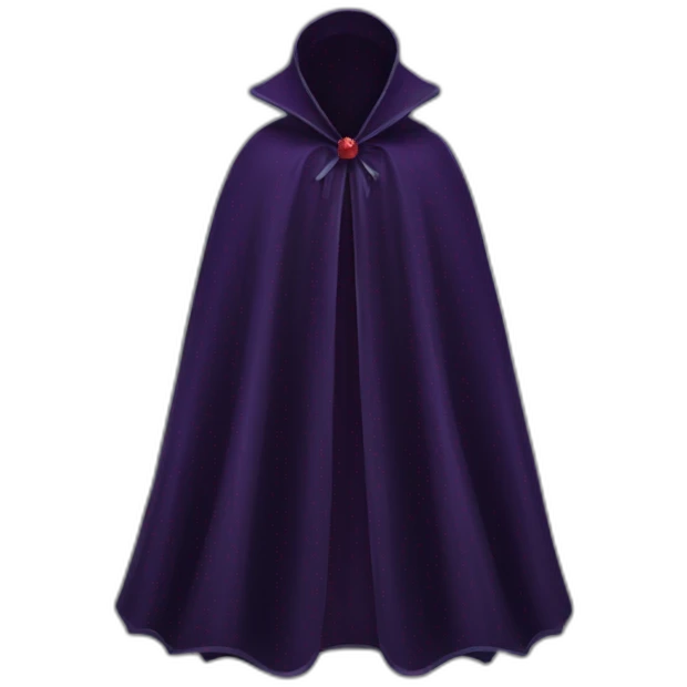 vampire cape emoji