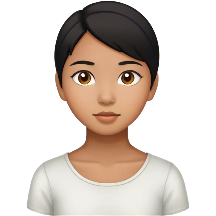 Short black haired 17yr old girl filipina emoji