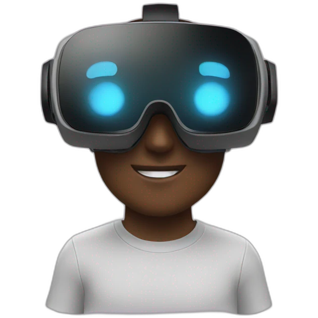 VR headset emoji