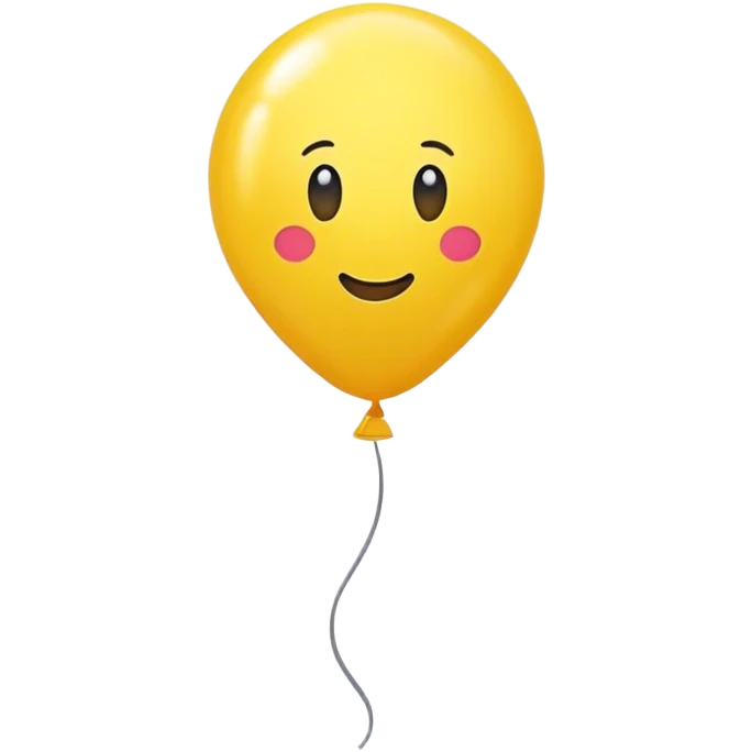 yellow balloon emoji