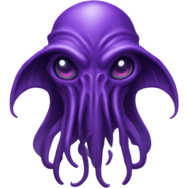 Mind flayer purple emoji