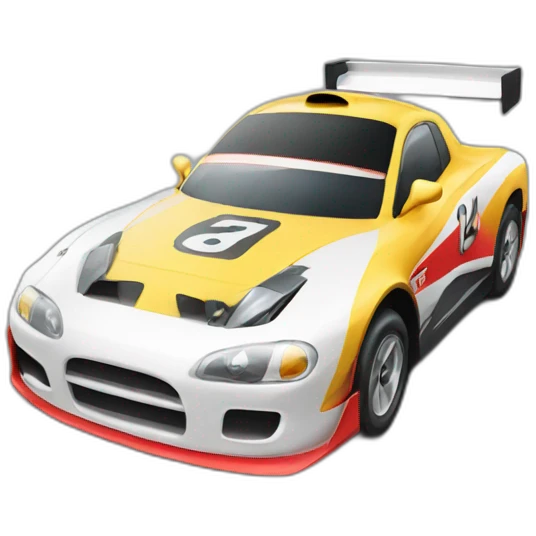 race-car emoji