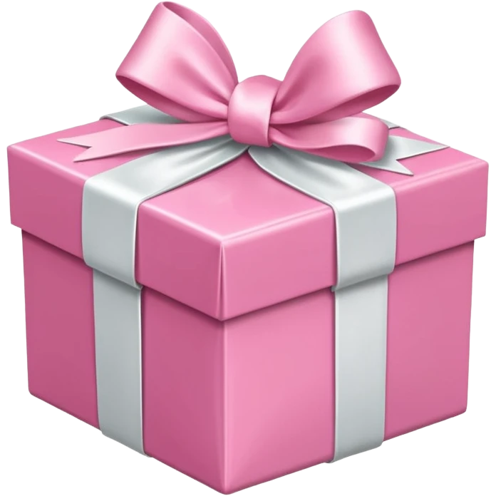 pink gift box emoji