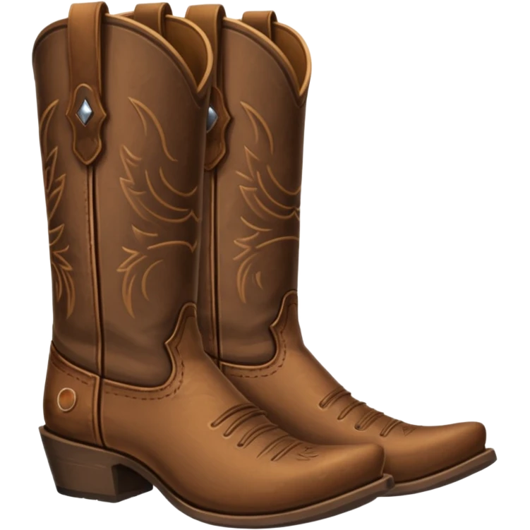 western boots emoji