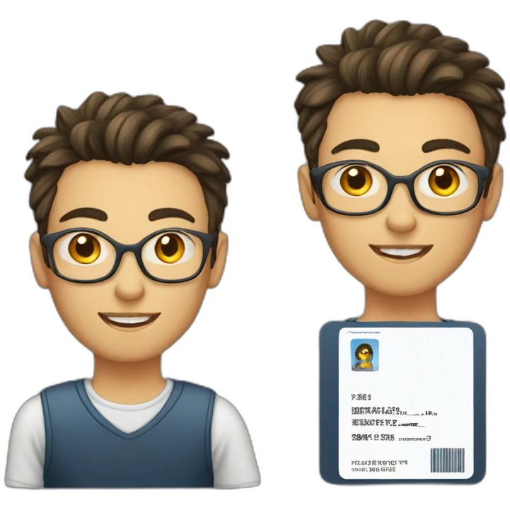 student-id-card-icon-and-not-a-portait emoji